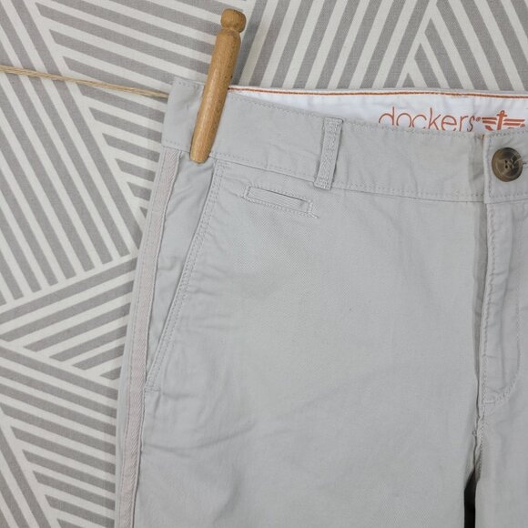 NEW Dockers Khakis Chinos Pants Womens Size 0 30" x 30" Skinny Leg Work - Picture 3 of 7